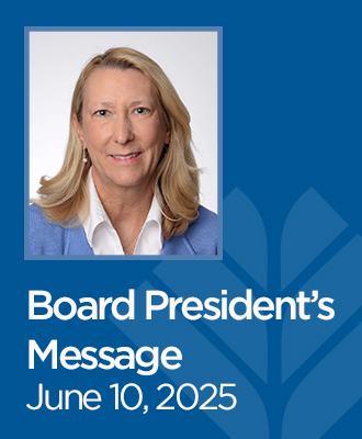  Board President's Message